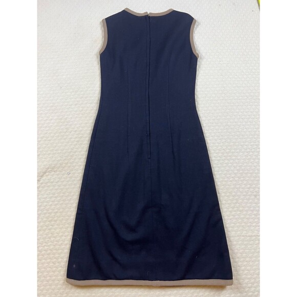 VTG 1950s Black A-Line Dress by Vago Juniors Of California Formal Cocktail Small - Picture 5 of 9